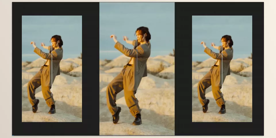 Videohive - Rhythmic Resizable Opener - Effortlessly showcase your content with stylish placeholders for text and media in both FullHD and Portrait formats.