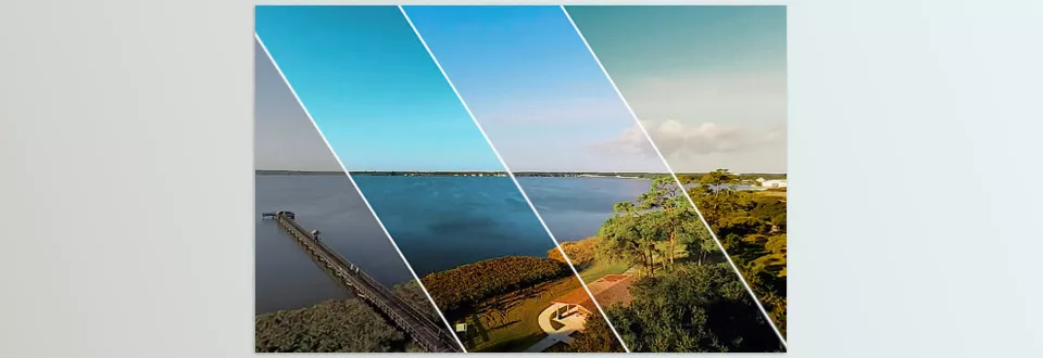 Looks and LUTs Aerial Drone LUTs - 30 Cinematic LUTs
