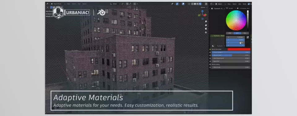 Building Generator - Easily Customize Materials