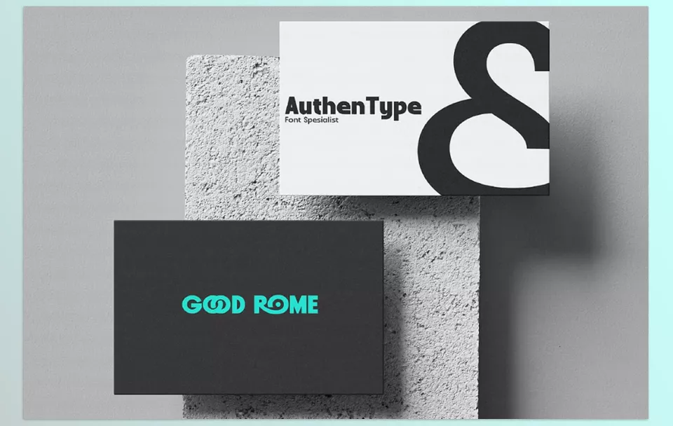Good Rome The Future of Sans Serif - It blends versatility with precision