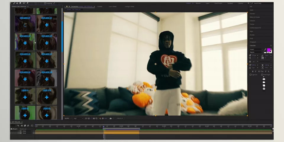 GlobalFX Extension for After Effects - 8 Overlays