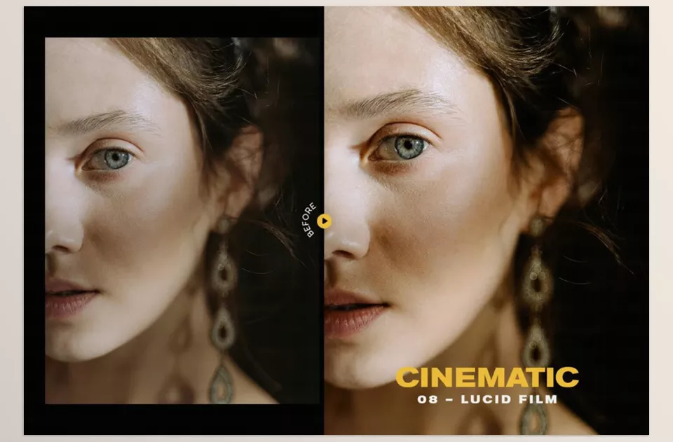 Cinematic Lightroom Presets and LUTs - From moody shadows to vibrant highlights