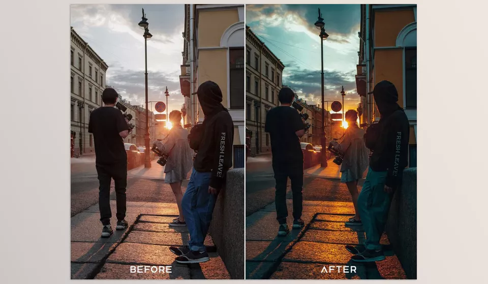 Presets.io - Cinematic Light Preset Collection - Elevate your photos with bold cinematic presets.