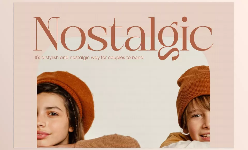 Creative Market - Heqra Modern Serif Font - Add a touch of sophistication to your designs, from book covers to invitation cards, with this luxurious typeface.