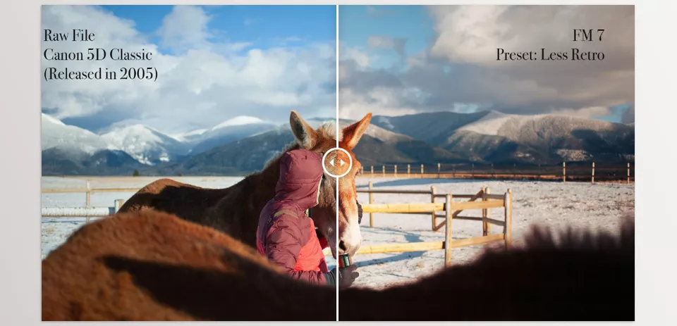 FM7 Lightroom Preset - The preset elevates the colours without losing detail, ensuring that every shot has that professional touch.