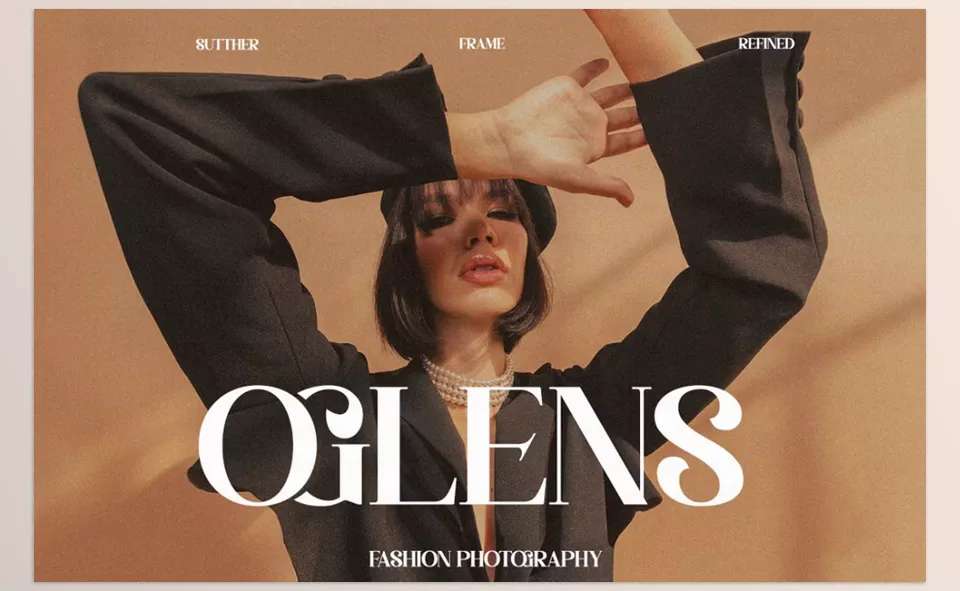 Panila Modern Luxury Serif - Typography designed to elevate every letter into a statement of luxury. 