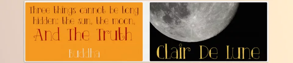 Clair De Lune Font Family - Perfect for cheerful messages, cozy designs, and heartfelt notes.