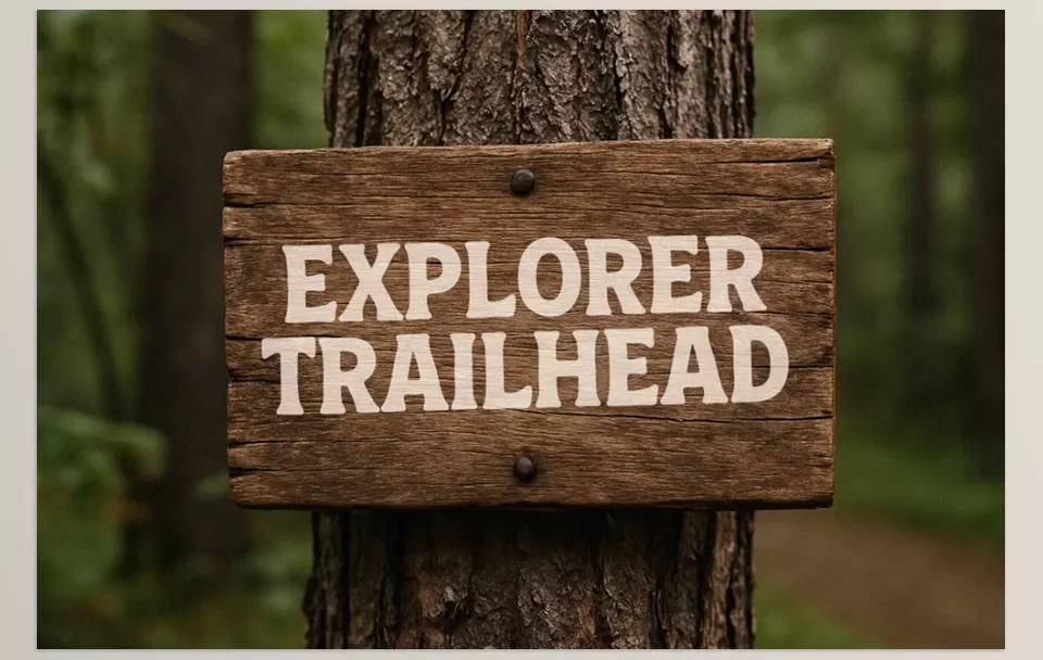 Wildkins Hiker's Bundle - Bring the wild to your branding with hand-inked fonts, adventure icons, and rugged textures.