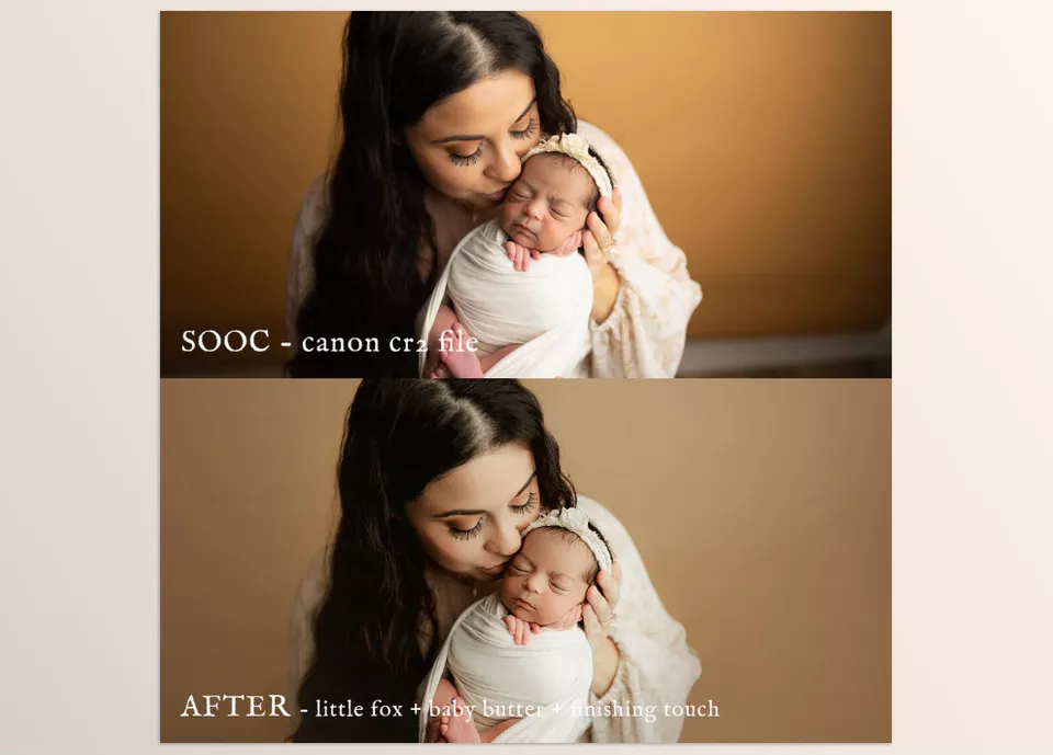 Little Fox Lightroom Presets - A gentle, polished finish that brings studio and natural light images to life.