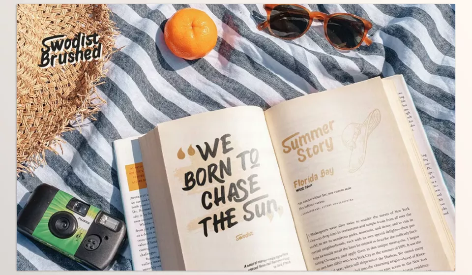 Swodist Font - Where bold meets brush — bring your words to life with a fresh retro flair.