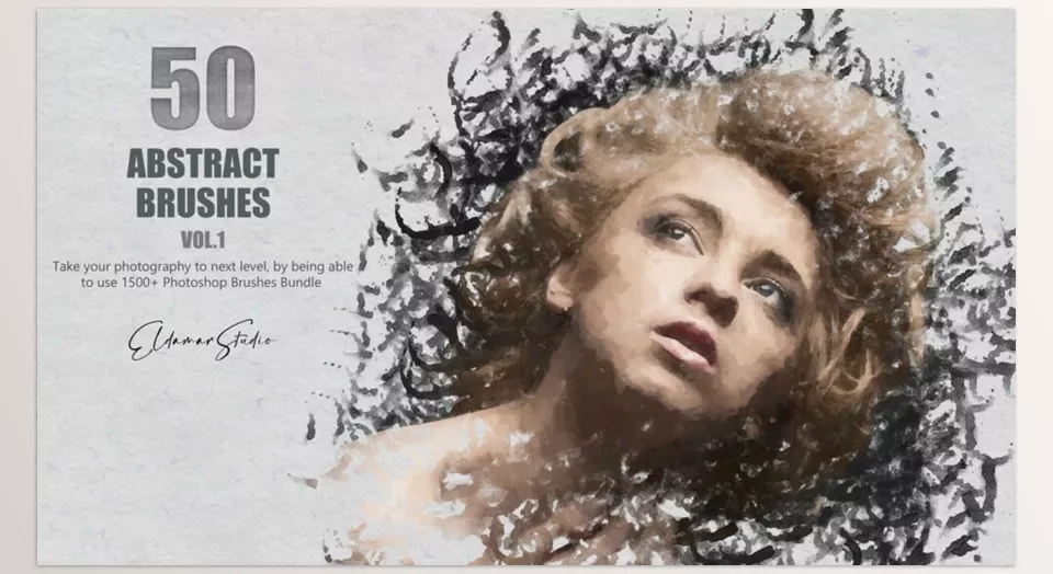1500+ Photoshop Brushes Bundle - Transform your designs with ease and creativity.