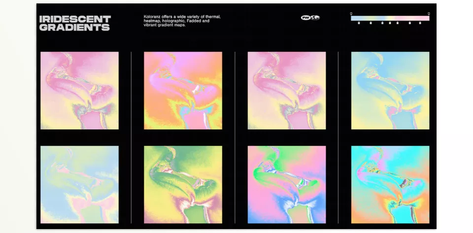 Koloranz - It brings your designs to life with vibrant colours and textures.
