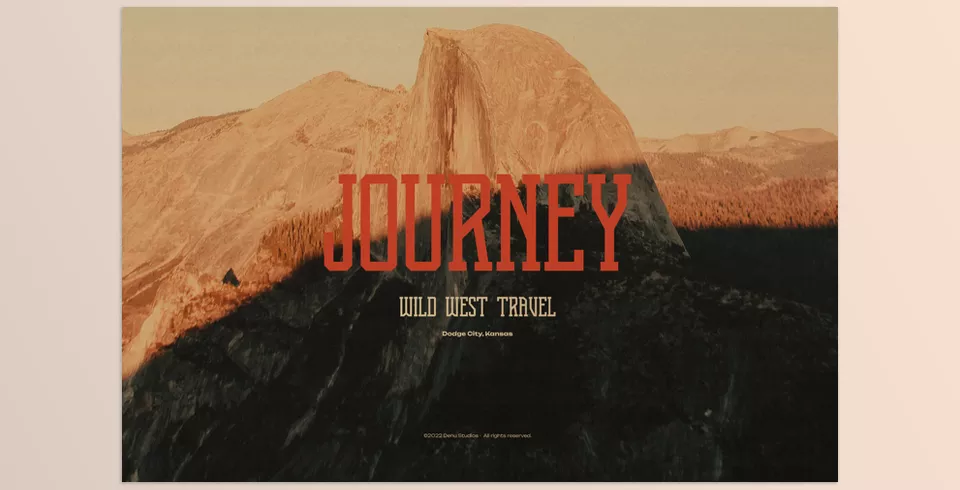 Nopsan Condensed Display Font - Perfect for making a bold statement with any design.