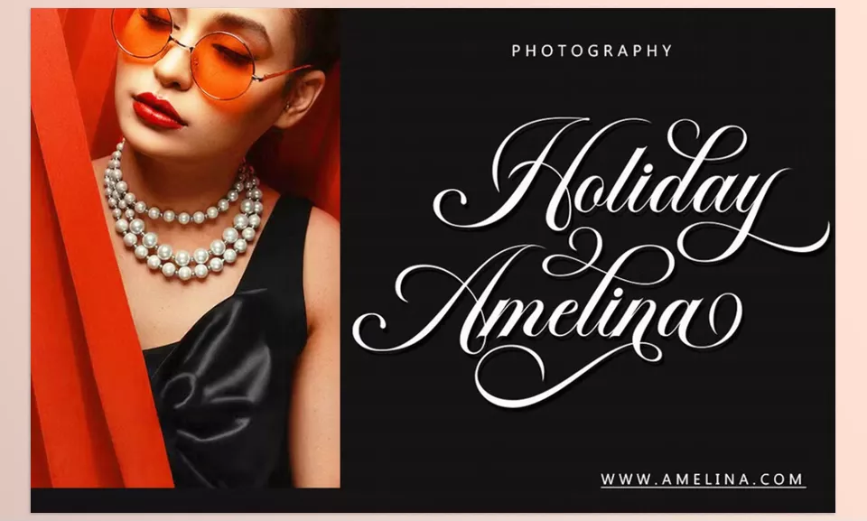 Kingline Font - Capture the essence of luxury with this sophisticated script font.