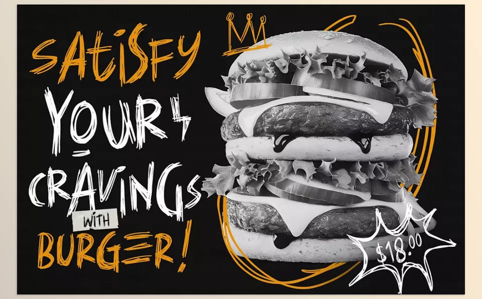 Against Madness Scribble font - Get enums and symbols hammered with flowing and curved stems amongst big hands of caps that is easy to eye and imposing.