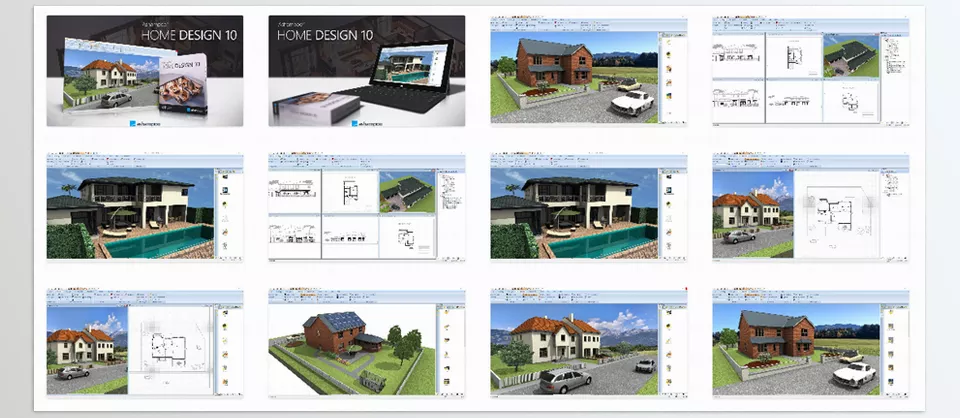 Ashampoo - Home Design - Effortlessly step into the 3D view for an immersive preview of your home even before construction begins.