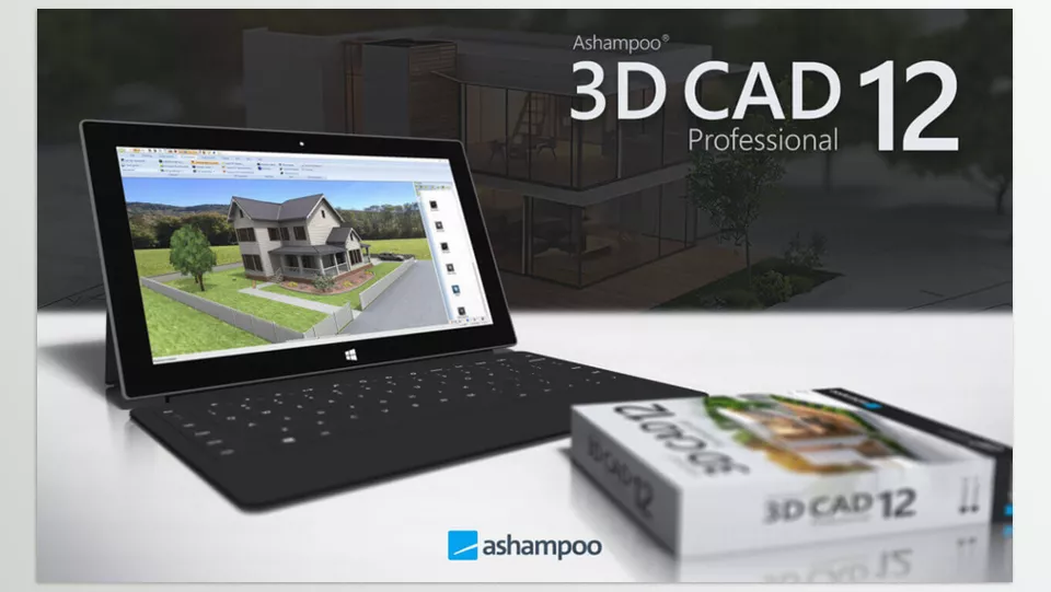 Ashampoo - 3D CAD Professional - Construct new floor plans with the latest innovations in doors and walls.