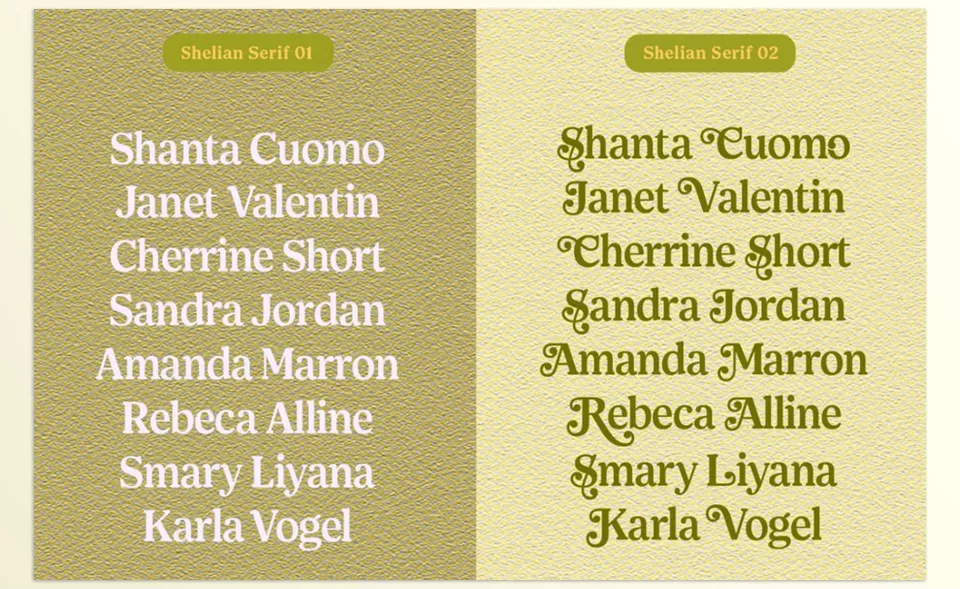 Creative Market - Shelian Typeface - Elevate your designs with the unforgettable Shelian typeface.