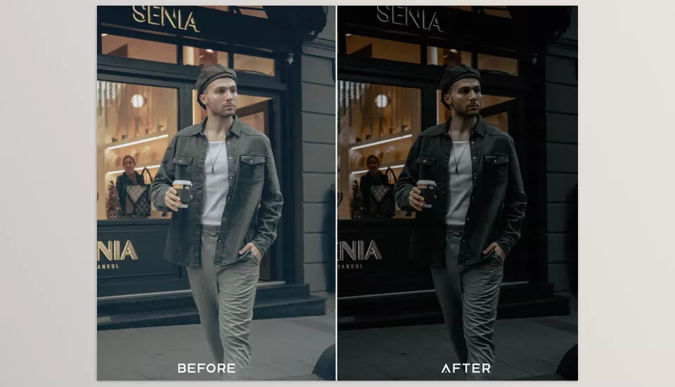  Film Noir Preset Collection - Access the attractive world of cinema and use the visuals to transform your images into timeless heirlooms with this great collection.
