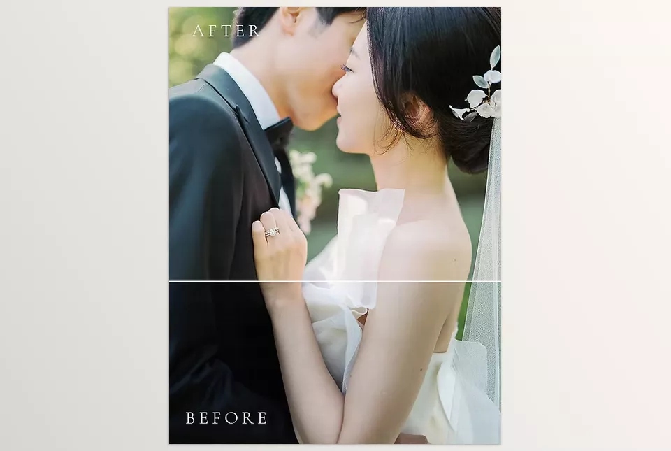 Luke Cleland - Light + Airy Presets - Apply a timeless and elegant effect to your photos.