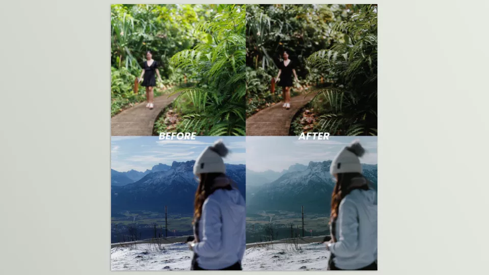 Moments Lightroom Presets - Change portraits to remarkable pieces of art in just one click.