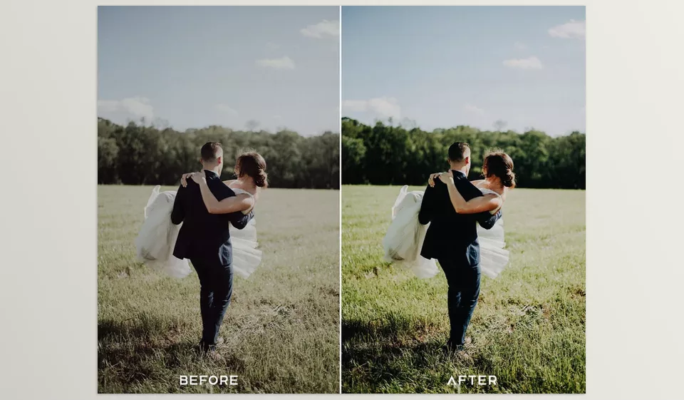 Elopement Preset Collection - Capture the essence of your intimate celebration with warm, romantic tones.
