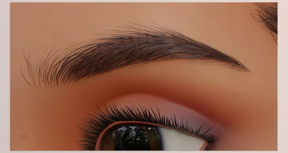 Eyebrow Pack - Eyebrow image captures enhance their effectiveness for stunning character portrayals through effortless blending.