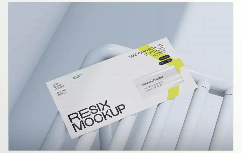 Creative Market - Clean Style Branding Mockup Bundle - Present your promotional products in an eye-catching and crystal-clear manner.