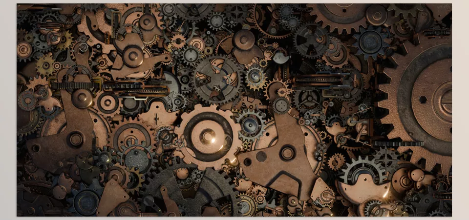 Gears District Steampunk Constructs Kitbash Buildings - Greeble Town also provides creativity enthusiasts with premium-grade 3D assets for large-scale and intricate scenes.