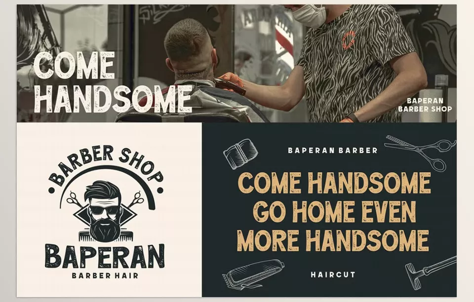 Creative Market - Kianubi - Vintage Font Typeface - Stand out in typography design with this versatile font.