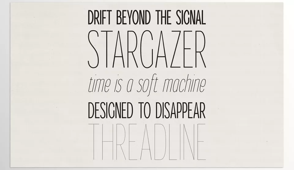 MIRALEO Elegant Modern Sans Serif - Delve into a graceful typeface showcasing refinement and sophistication.