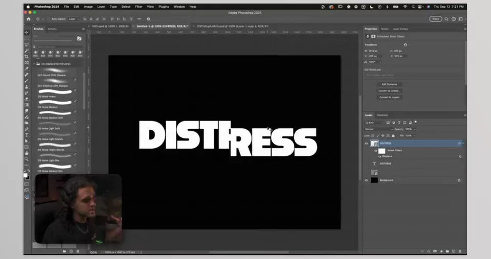 mobChain Photoshop Plugin - Revamp your layouts in seconds with powerful displacement mapping tools built right in.