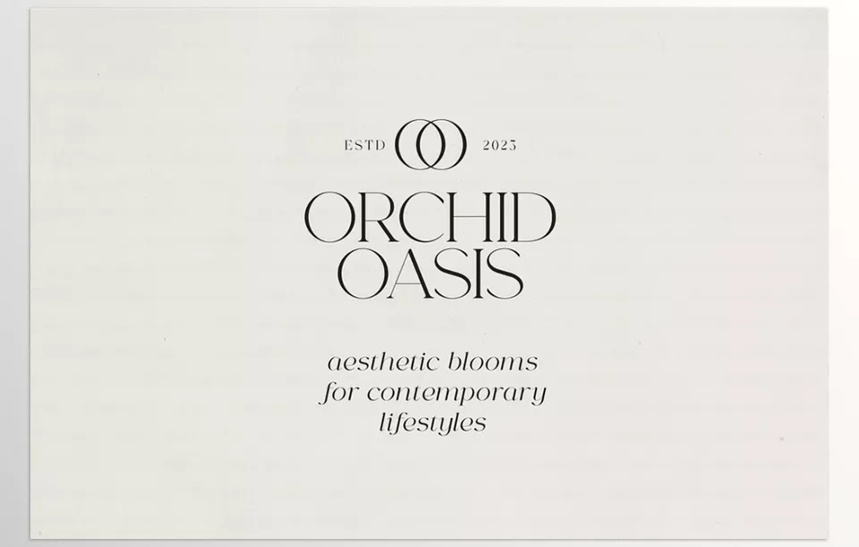 A Modern Serif Typeface - Rebrand your business image with an elegant touch today.