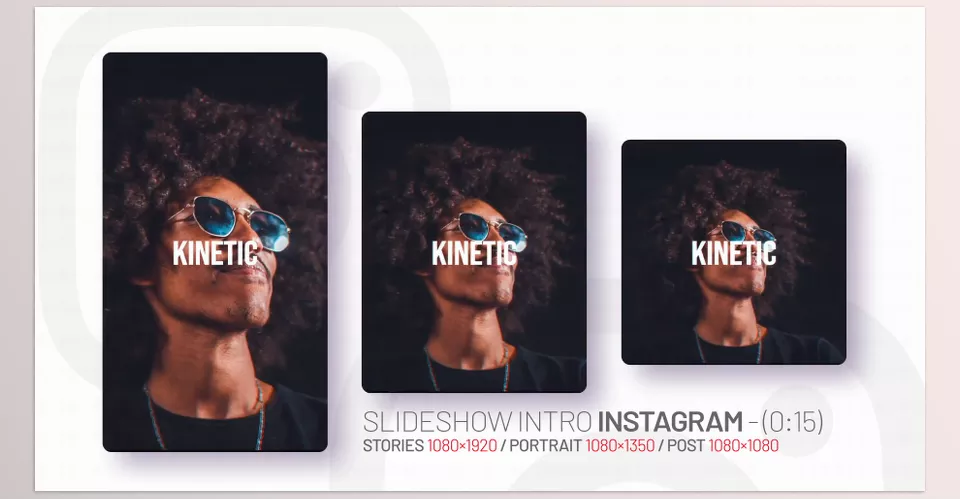 Slideshow intro - Achieve professionally edited visuals for social media for the effortless elevation of an online presence.
