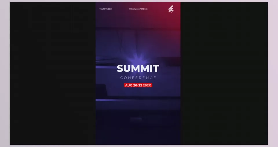 Event Promo Slides for DaVinci Resolve - Achieve stunning results with this style for the dynamic promotion of your events.
