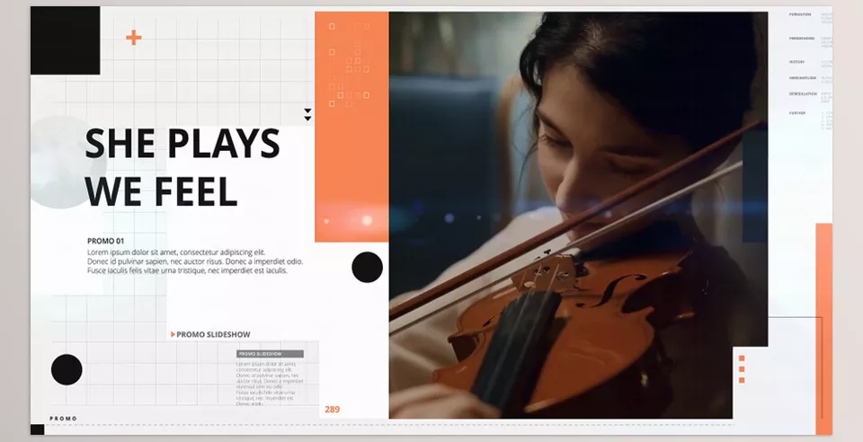 Slideshow Minimal Slideshow - Effortlessly create a polished presentation by transforming your media.