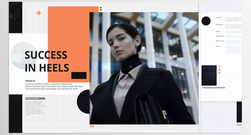 Slideshow Minimal Slideshow - The content can be displayed in stunning Full HD clarity.