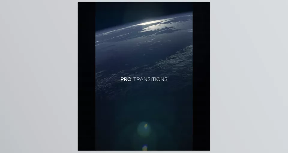 Vertical Light Transitions  - Stop spending countless hours on video editing for your promotional materials and add spark customizable light transitions.