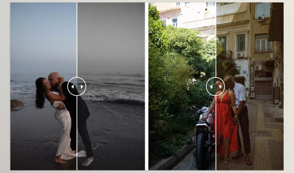 Riptide Lightroom Preset - Its timeless and grainy finish lets the user capture nostalgia effortlessly.
