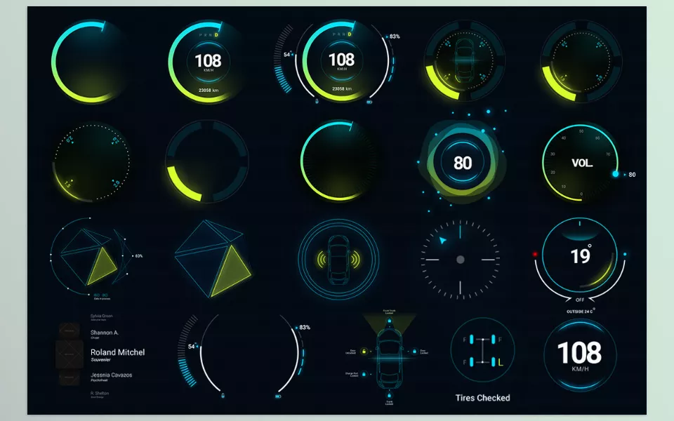 Smart Car HUD - With a huge selection of parts comes exceptional creativity to achieve distinctive styles.