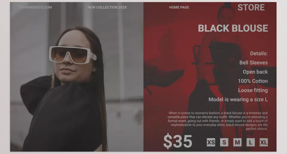 Fashion Store for After Effects - Fast, flexible tweaks let you match your look and feel.
