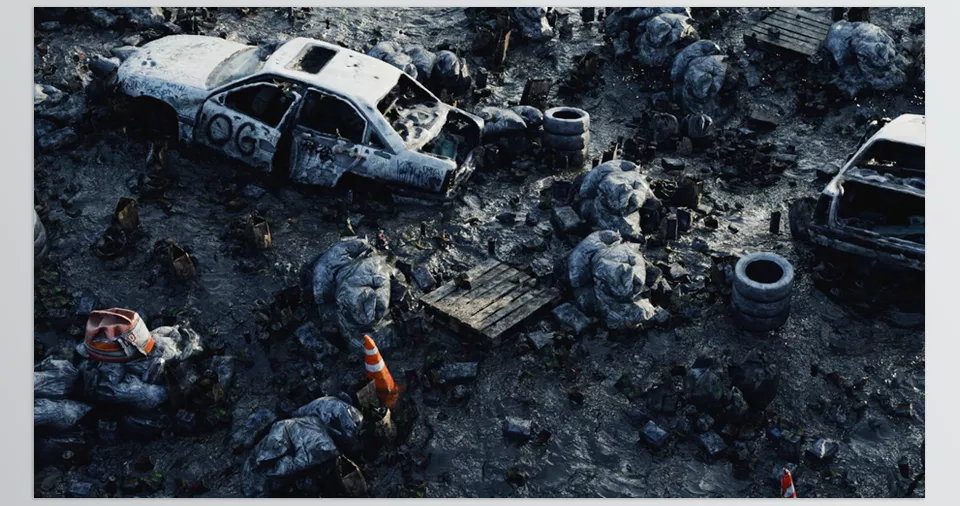 G Trash - Add realistic trash elements that bring projects to life with greater depth and atmosphere.