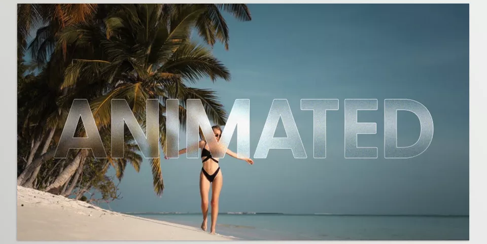 Glass Animated Titles - Captivate your audience with custom and integrated glass.
