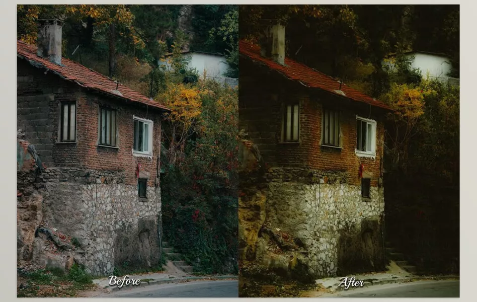30 Village LUT Collection - It lets you infuse your videos with beautiful Nordic vibes and natural tones.