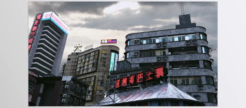 Citybuilder 3D - Hong Kong Render
