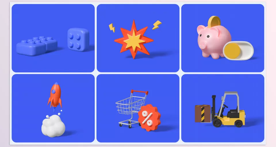 Kukla 3d illustration constructor - Aid in the flow of imagination by building personalized scenes.