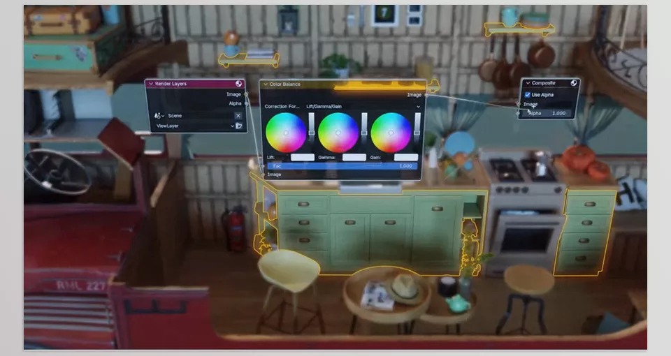 V-Ray for Blender - Get the most advanced simulations of lighting that ensure each shadow and reflection is ultra-realistic, bringing unparalleled realism to your scenes.