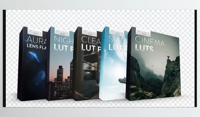 LUT Pack – Urban Dark CINEMATIC LUTs by Bounce Color – Download