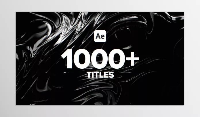 Project – 1000+ Titles For After Effects by vcgmotion – Download 28464847