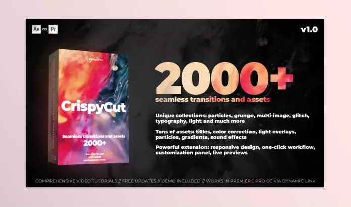 Project – 1500+ Transitions For After Effects by vcgmotion – Download 26829624